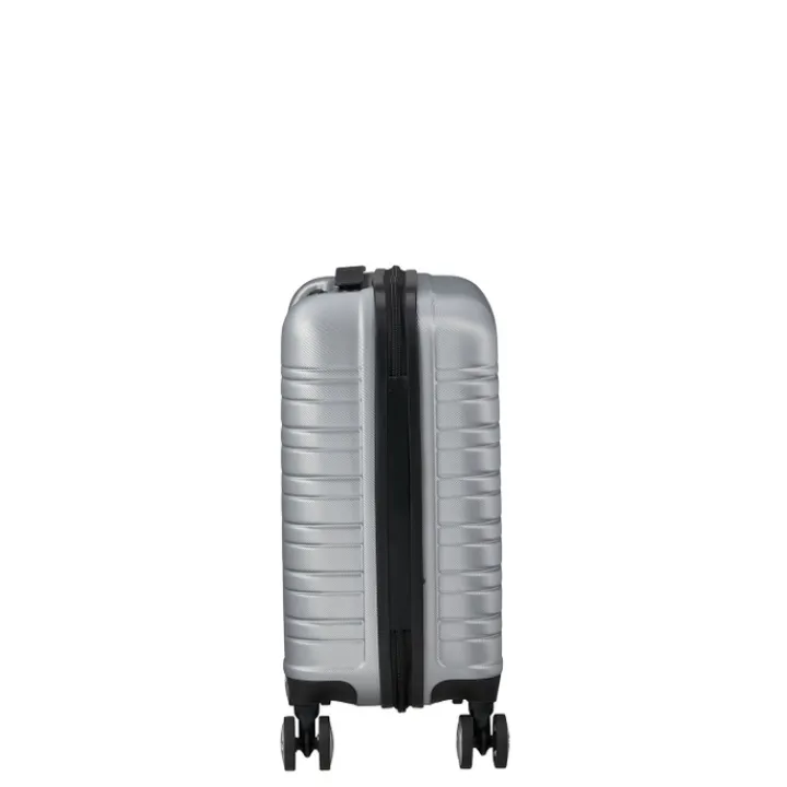Transavia Trolleys|Handbagage Trolleys>American Tourister Flashline Spinner Underseater sky silver