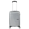 Transavia Trolleys|Klm Trolleys>American Tourister Flashline Spin. 55/25 Cabin Trolley sky silver
