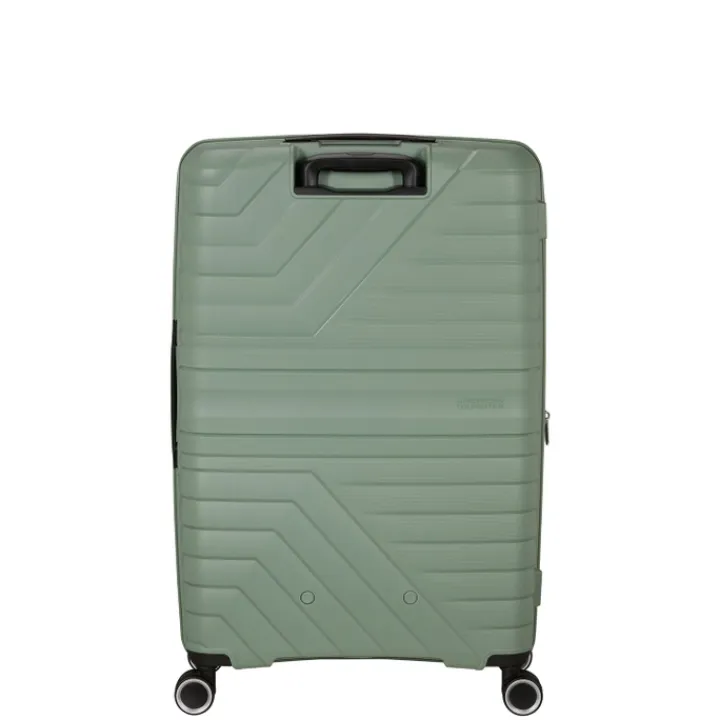 Reistrolleys|Reiskoffers>American Tourister Flytwist Spinner 78/29 TSA Expandable botanic green