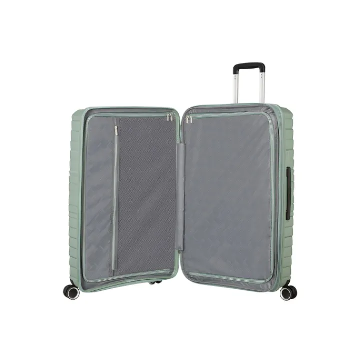 Reistrolleys|Reiskoffers>American Tourister Flytwist Spinner 78/29 TSA Expandable botanic green