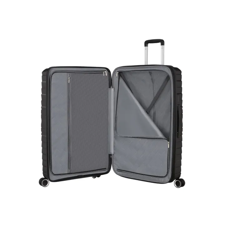 Reistrolleys|Reiskoffers>American Tourister Flytwist Spinner 78/29 TSA Expandable shadow black