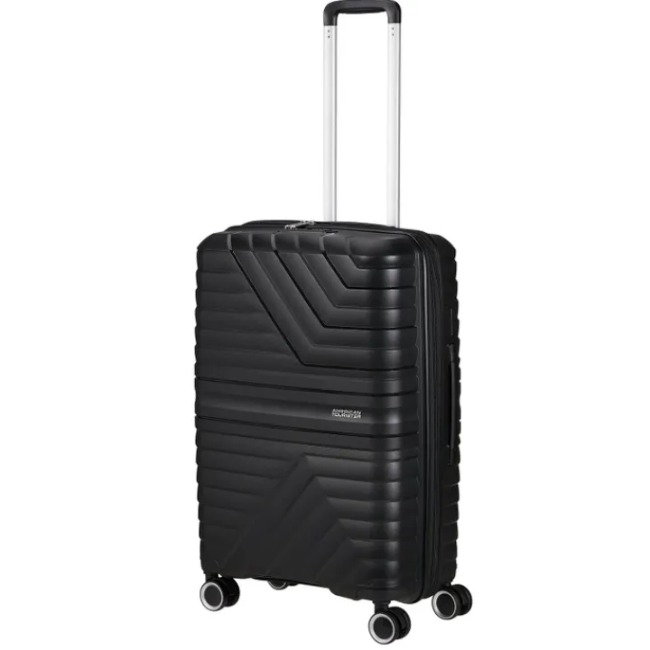 Reistrolleys|Reiskoffers>American Tourister Flytwist Spinner 67/24 TSA Expandable shadow black