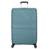 Reistrolleys|Reiskoffers>American Tourister Flytwist Spinner 78 cm Exp. storm blue