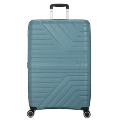 Reistrolleys|Reiskoffers>American Tourister Flytwist Spinner 78 cm Exp. storm blue