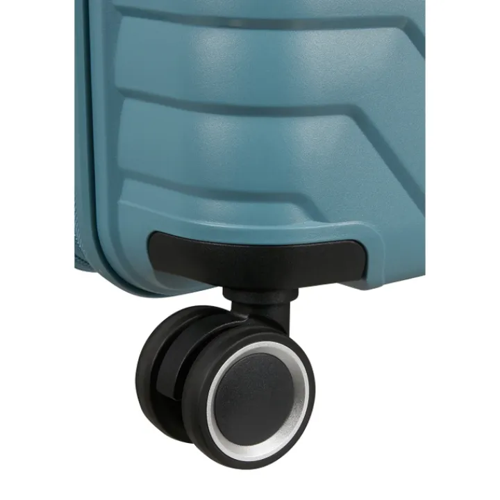 Reistrolleys|Reiskoffers>American Tourister Flytwist Spinner 78 cm Exp. storm blue