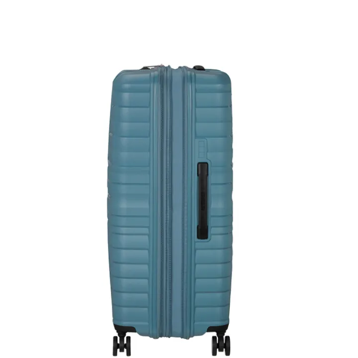 Reistrolleys|Reiskoffers>American Tourister Flytwist Spinner 78 cm Exp. storm blue