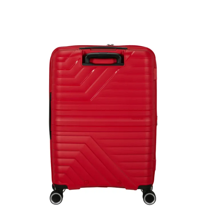 Reistrolleys|Reiskoffers>American Tourister Flytwist Medium Spinner 67 cm Exp. true red