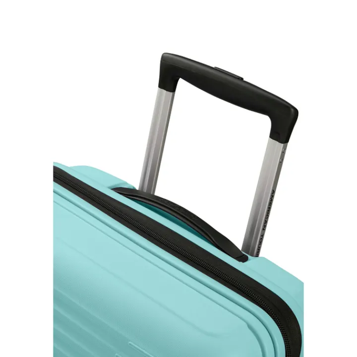 Transavia Trolleys|Ryanair Trolleys>American Tourister Liftoff Spinner 55 summer blue