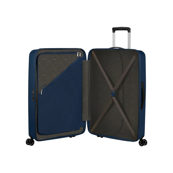 Reistrolleys|Reiskoffers>American Tourister Rejoy Spinner 77/28 TSA navy blue