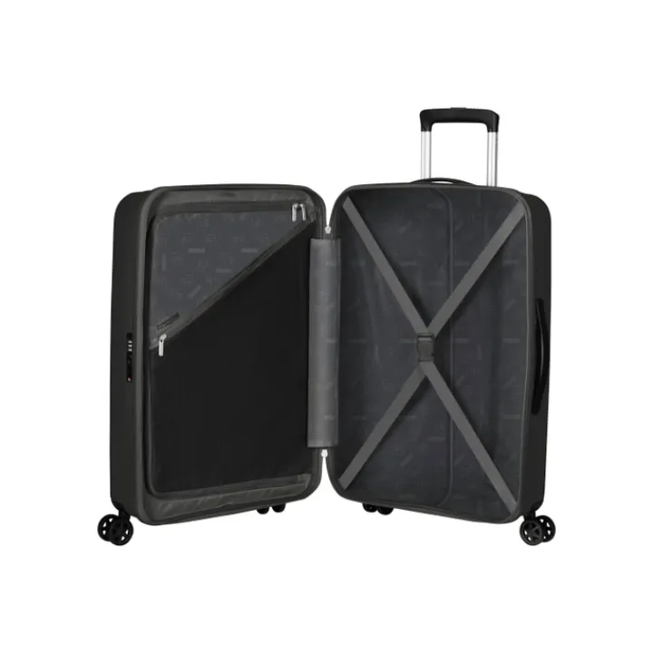 Reistrolleys|Reiskoffers>American Tourister Rejoy Spinner 68/25 TSA true black