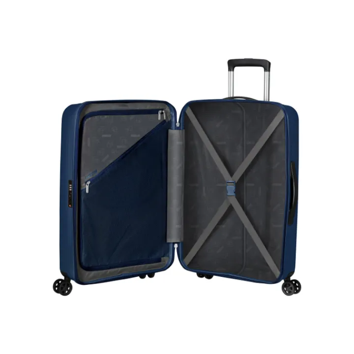 Reistrolleys|Reiskoffers>American Tourister Rejoy Spinner 68/25 TSA navy blue