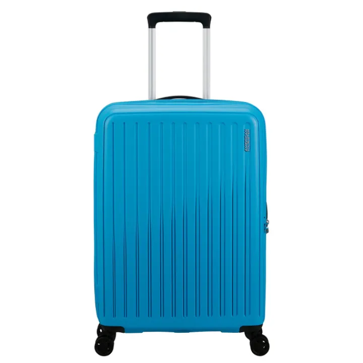 Reiskoffers|Harde Koffers>American Tourister Rejoy Spinner 68/25 TSA azure blue