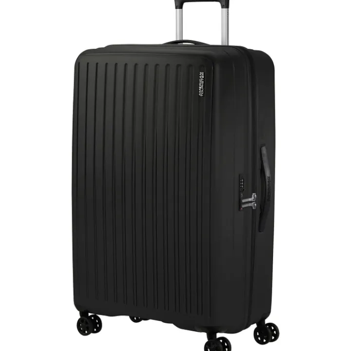Reistrolleys|Reiskoffers>American Tourister Rejoy Spinner 77/28 TSA true black