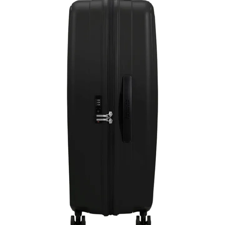 Reistrolleys|Reiskoffers>American Tourister Rejoy Spinner 77/28 TSA true black