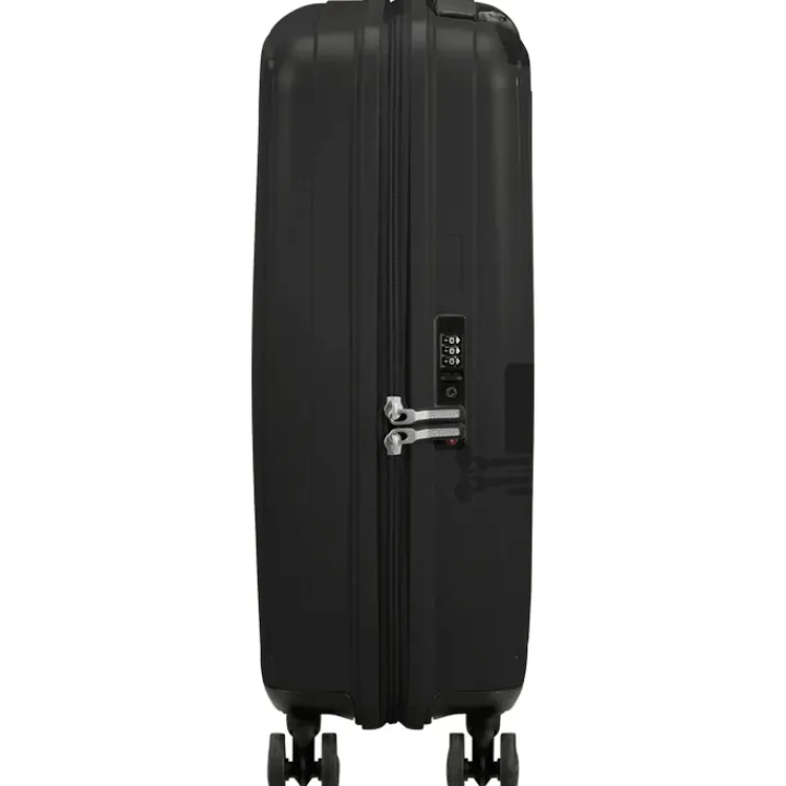 Transavia Trolleys|Ryanair Trolleys>American Tourister Rejoy Spinner 55/20 TSA true black