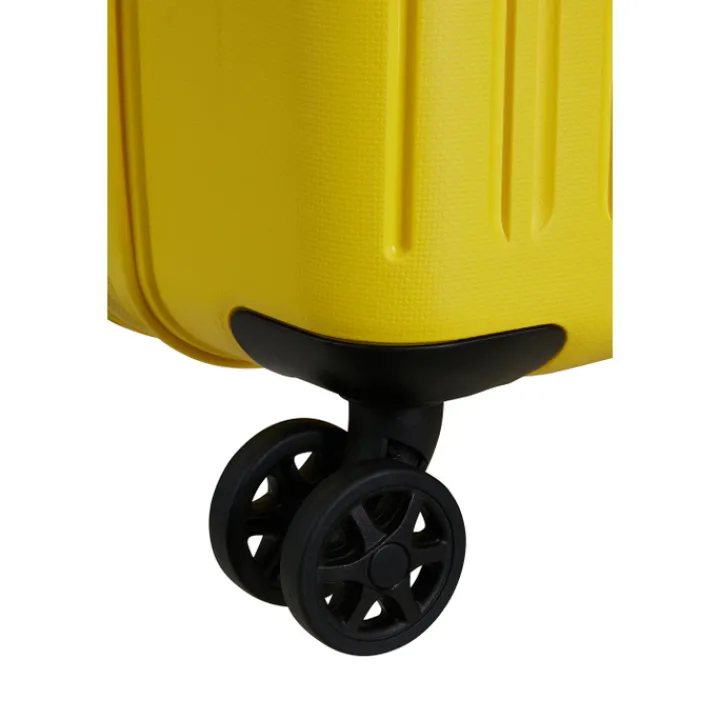 Transavia Trolleys|Ryanair Trolleys>American Tourister Rejoy Spinner 55/20 TSA electric yellow