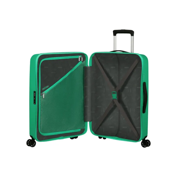Reistrolleys|Reiskoffers>American Tourister Rejoy Spinner 68/25 TSA jade green