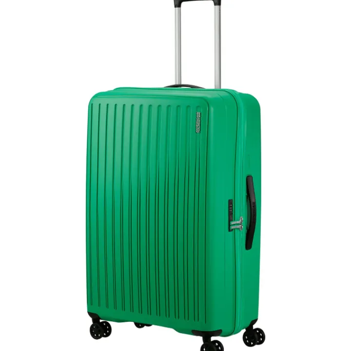 Reistrolleys|Reiskoffers>American Tourister Rejoy Spinner 77/28 TSA jade green