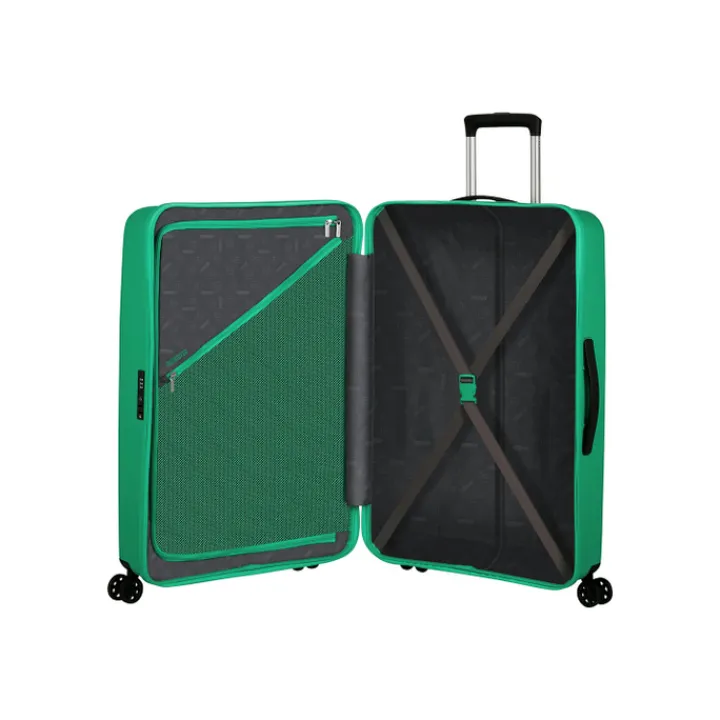 Reistrolleys|Reiskoffers>American Tourister Rejoy Spinner 77/28 TSA jade green