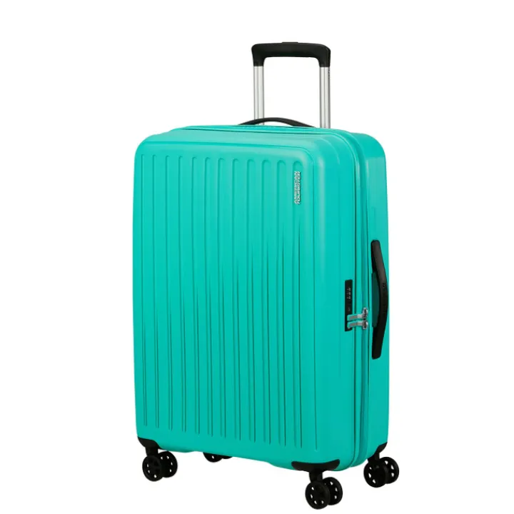 Reistrolleys|Reiskoffers>American Tourister Rejoy Spinner 68/25 TSA aquatic awe