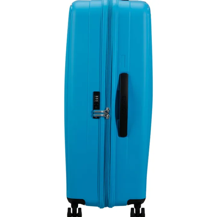 Reistrolleys|Reiskoffers>American Tourister Rejoy Spinner 77/28 TSA azure blue