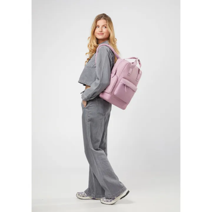 Kleine Rugzakken|Heren Rugzakken>American Tourister Soulpack Business Backpack Tote 15" lilas pink