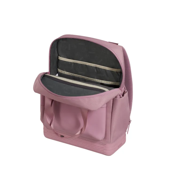 Kleine Rugzakken|Heren Rugzakken>American Tourister Soulpack Business Backpack Tote 15" lilas pink