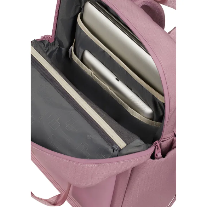 Kleine Rugzakken|Heren Rugzakken>American Tourister Soulpack Business Backpack Tote 15" lilas pink