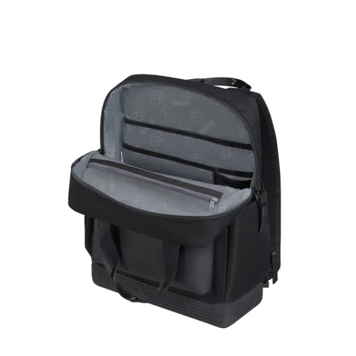 Kleine Rugzakken|Heren Rugzakken>American Tourister Soulpack Business Backpack Tote 15" black