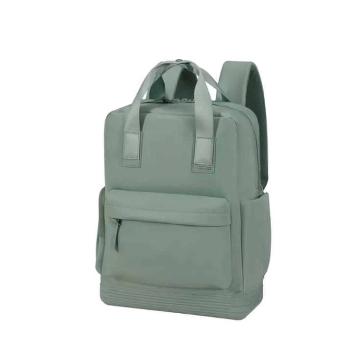 Kleine Rugzakken|Heren Rugzakken>American Tourister Soulpack Business Backpack Tote 15" iceberg green