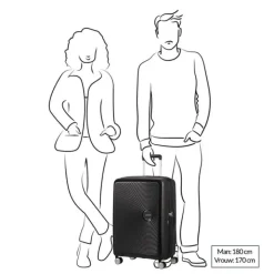 Reistrolleys|Reiskoffers>American Tourister Soundbox Spinner 67 Expandable lavender