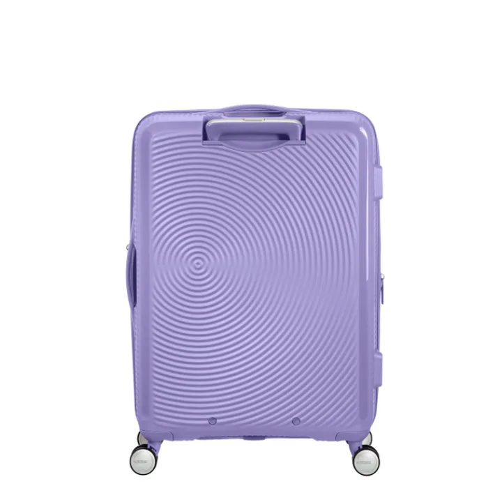 Reistrolleys|Reiskoffers>American Tourister Soundbox Spinner 67 Expandable lavender