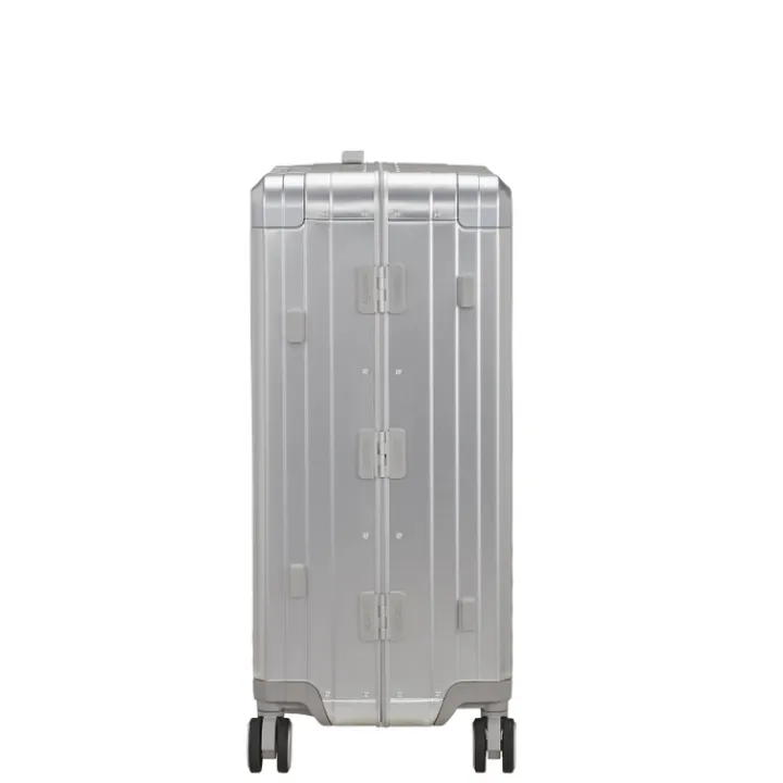 Reistrolleys|Reiskoffers>American Tourister Soundbox Alu Spinner 68/25 TSA silver