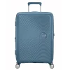 Reistrolleys|Reiskoffers>American Tourister Soundbox Spinner 77 Expandable stone blue