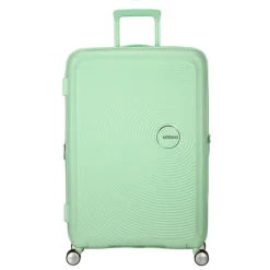 Reistrolleys|Reiskoffers>American Tourister Soundbox Spinner 77/28 TSA Expandable pastel green