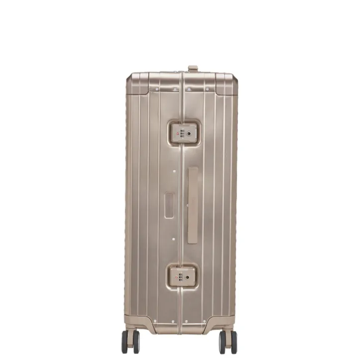 Reistrolleys|Reiskoffers>American Tourister Soundbox Alu Spinner 77/28 TSA bronze