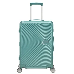 Reistrolleys|Reiskoffers>American Tourister Soundbox Aluminium Spinner 68 cm Expandable dusty turquoise