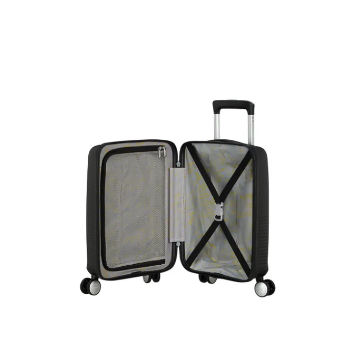 Kindertrolleys|Kinderkoffers>American Tourister Soundbox Mini Spinner 47 bass black