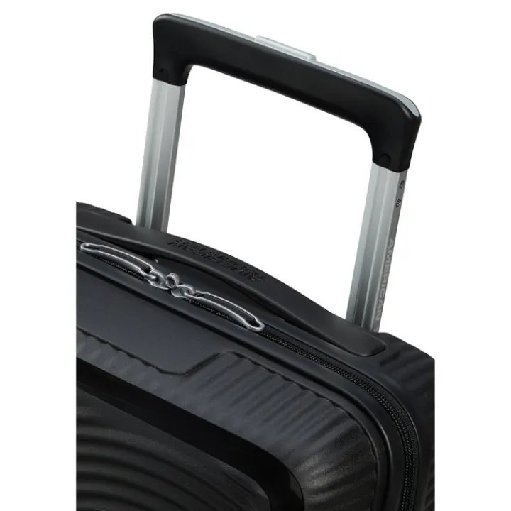 Kindertrolleys|Kinderkoffers>American Tourister Soundbox Mini Spinner 47 bass black