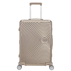 Reistrolleys|Reiskoffers>American Tourister Soundbox Alu Spinner 68/25 TSA bronze