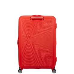 Reistrolleys|Reiskoffers>American Tourister Soundbox Spinner 77/28 TSA Expandable neon orange