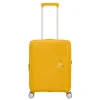 Transavia Trolleys|Ryanair Trolleys>American Tourister Soundbox Spinner 55 Expandable golden yellow