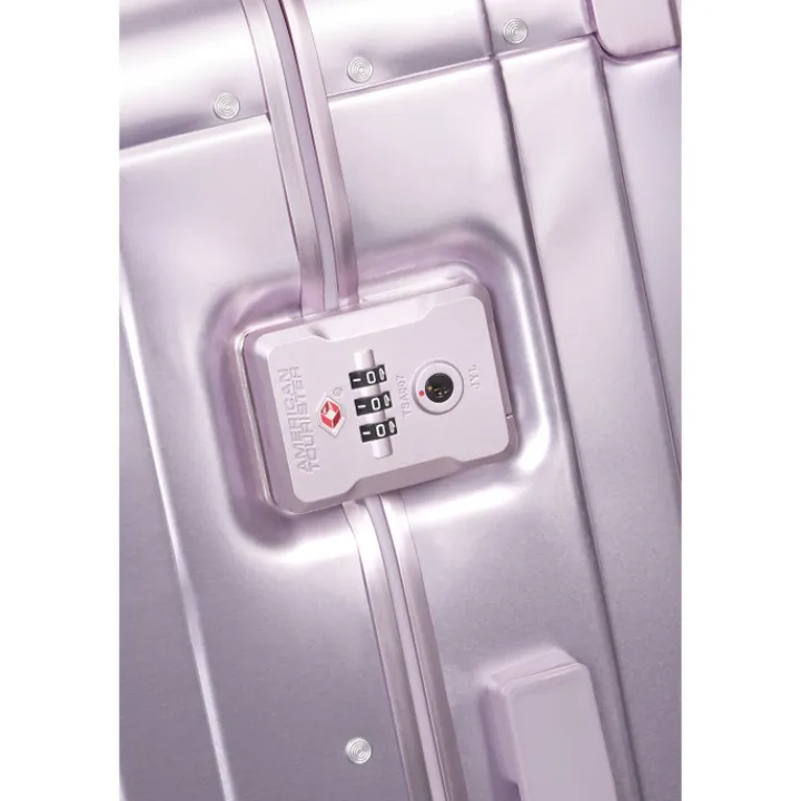 Reistrolleys|Reiskoffers>American Tourister Soundbox Aluminium Spinner 68 cm Expandable stormy lilac