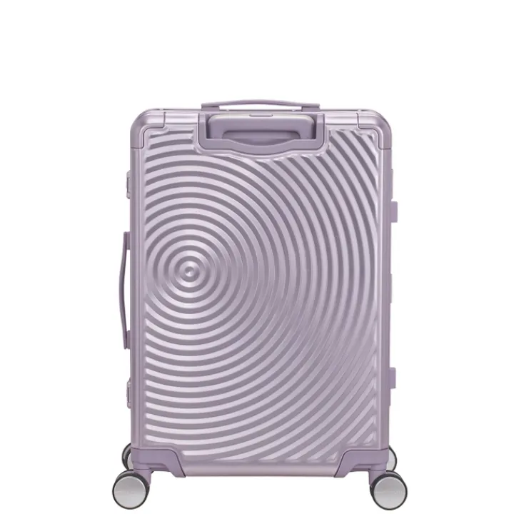 Reistrolleys|Reiskoffers>American Tourister Soundbox Aluminium Spinner 68 cm Expandable stormy lilac