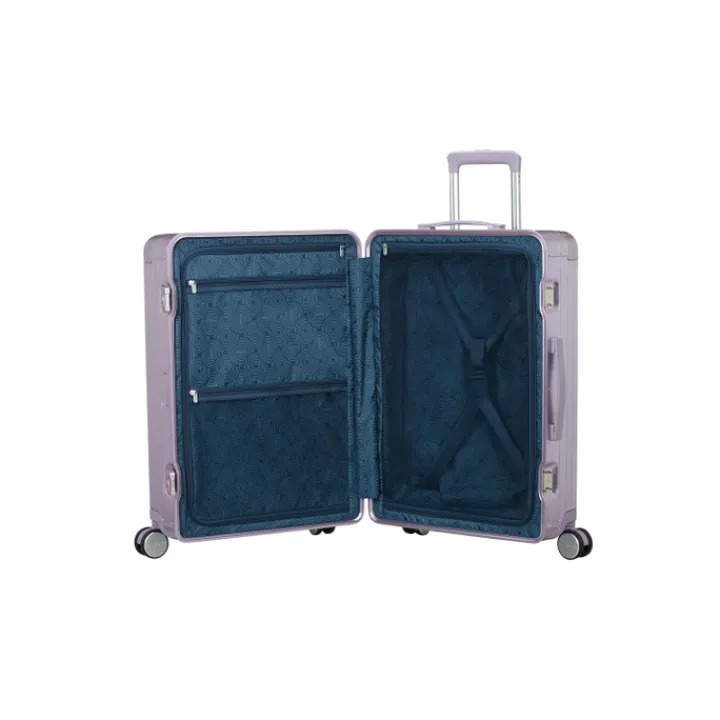Reistrolleys|Reiskoffers>American Tourister Soundbox Aluminium Spinner 68 cm Expandable stormy lilac