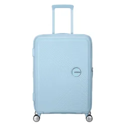 Reistrolleys|Reiskoffers>American Tourister Soundbox Spinner 67/24 TSA Expandable pastel blue