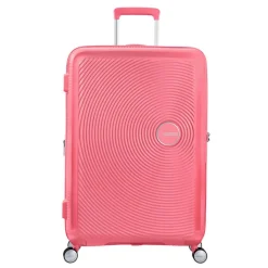 Reiskoffers|Harde Koffers>American Tourister Soundbox Spinner 77 Expandable sun kissed coral