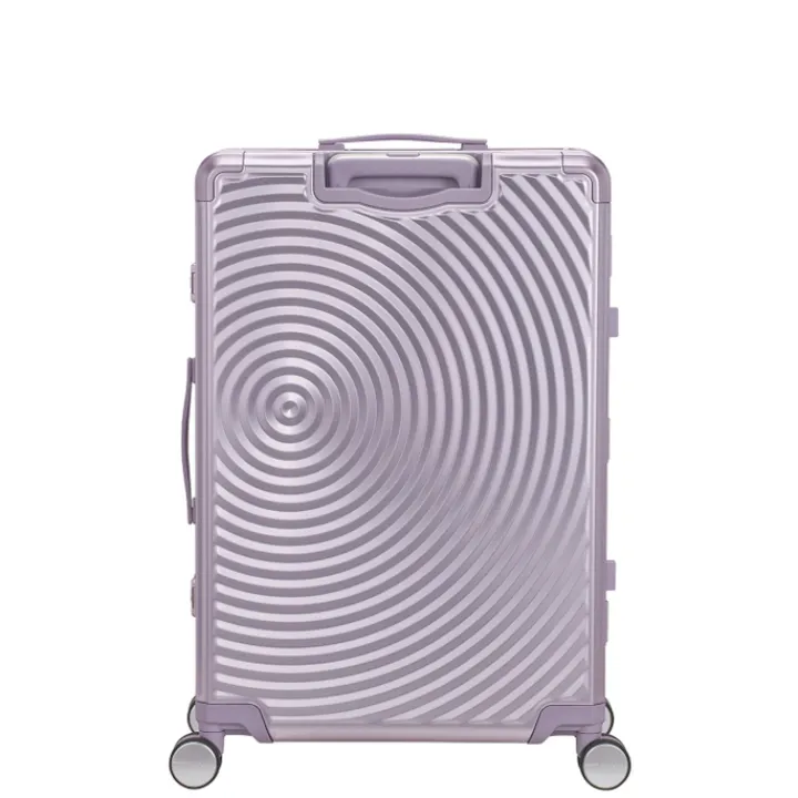 Reistrolleys|Reiskoffers>American Tourister Soundbox Aluminium Spinner 77 cm Expandable stormy lilac
