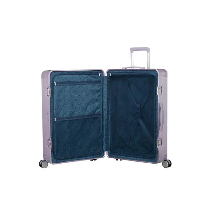 Reistrolleys|Reiskoffers>American Tourister Soundbox Aluminium Spinner 77 cm Expandable stormy lilac