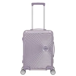 Transavia Trolleys|Handbagage Trolleys>American Tourister Soundbox Aluminium Spinner 55 Expandable stormy lilac